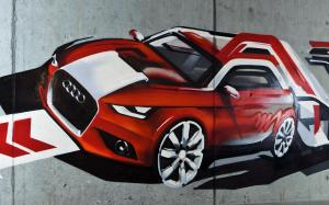 Audi A1 StreetArt 2010 года